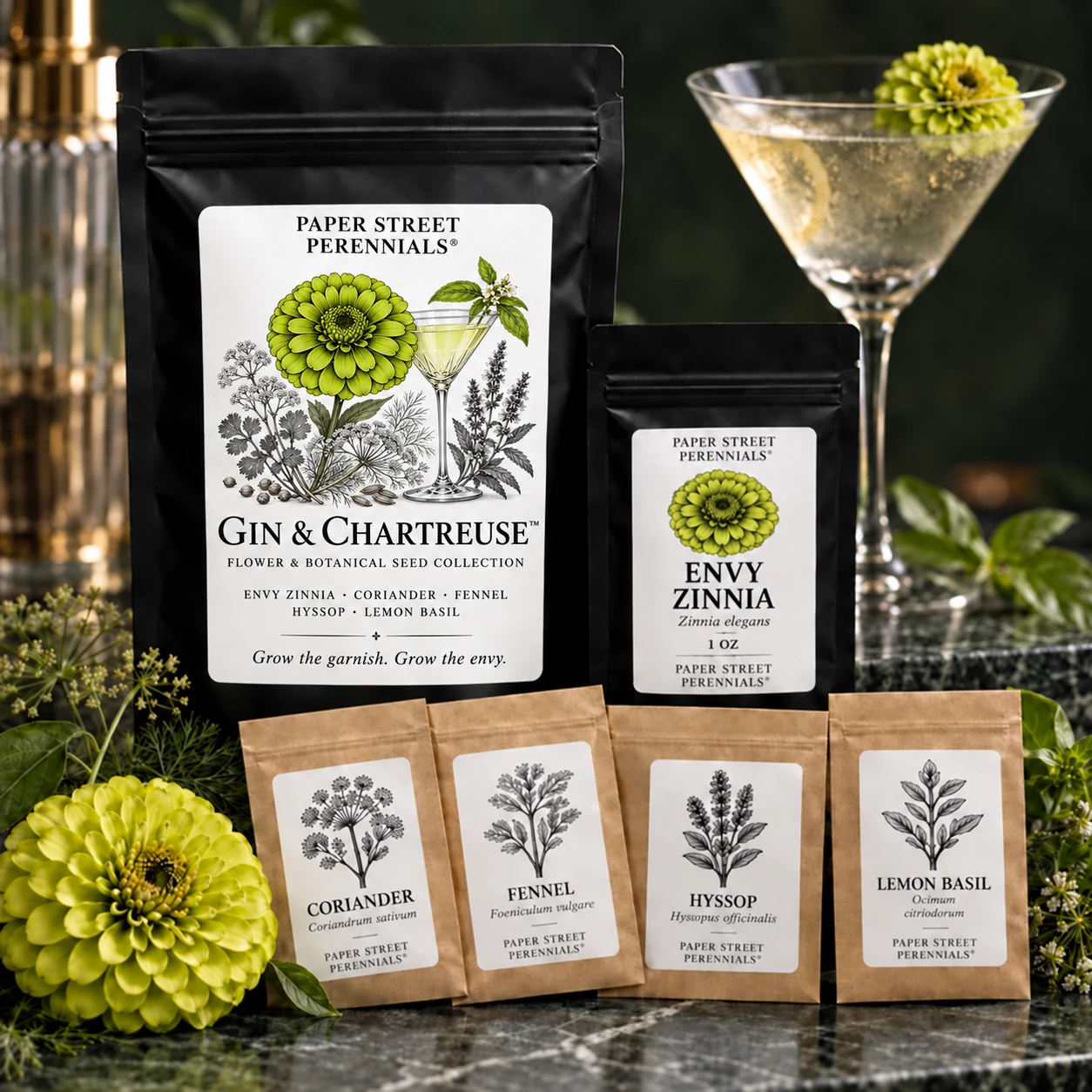 Gin & Chartreuse™ seed collection